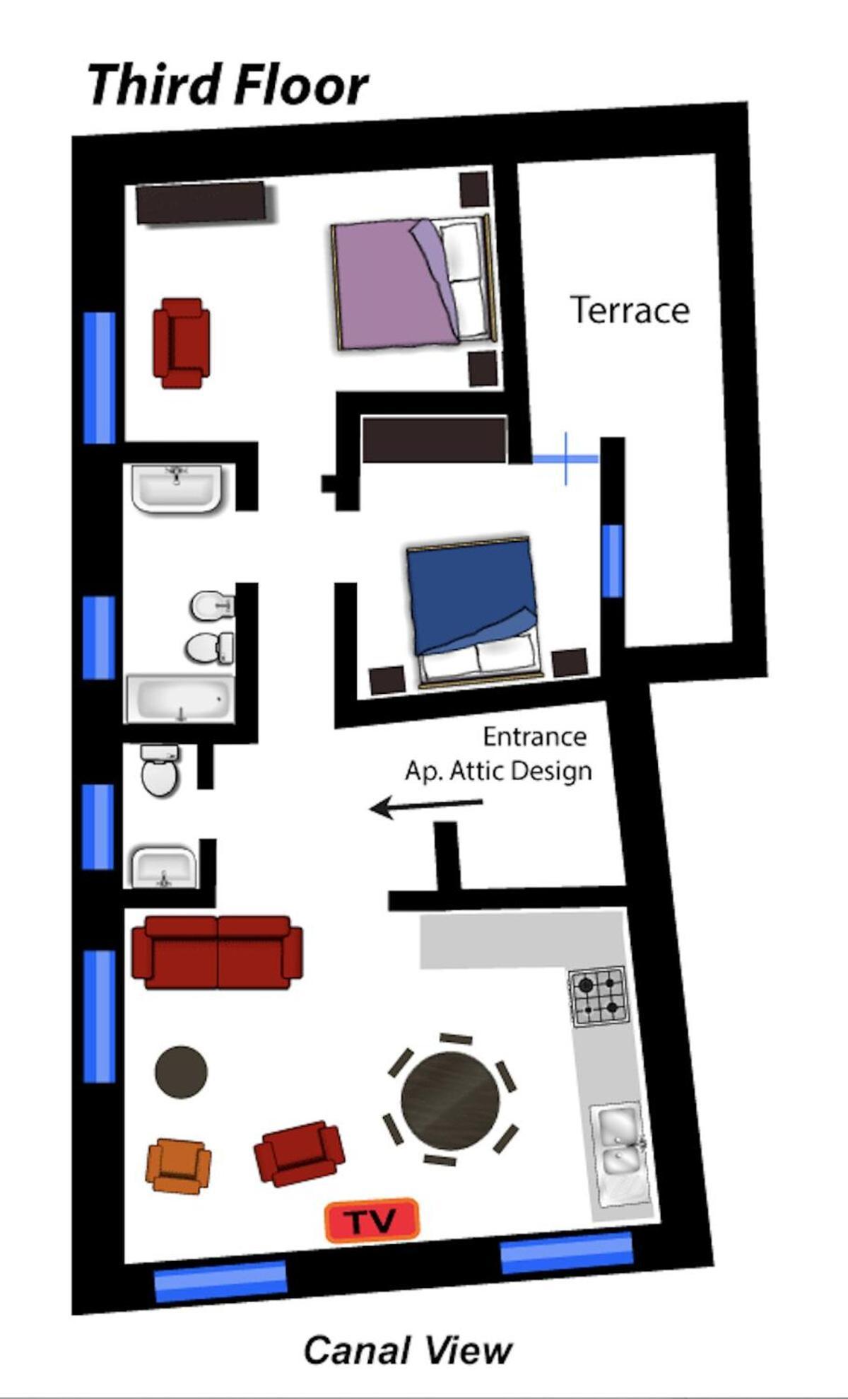 Attic Design Terrace * Venecia